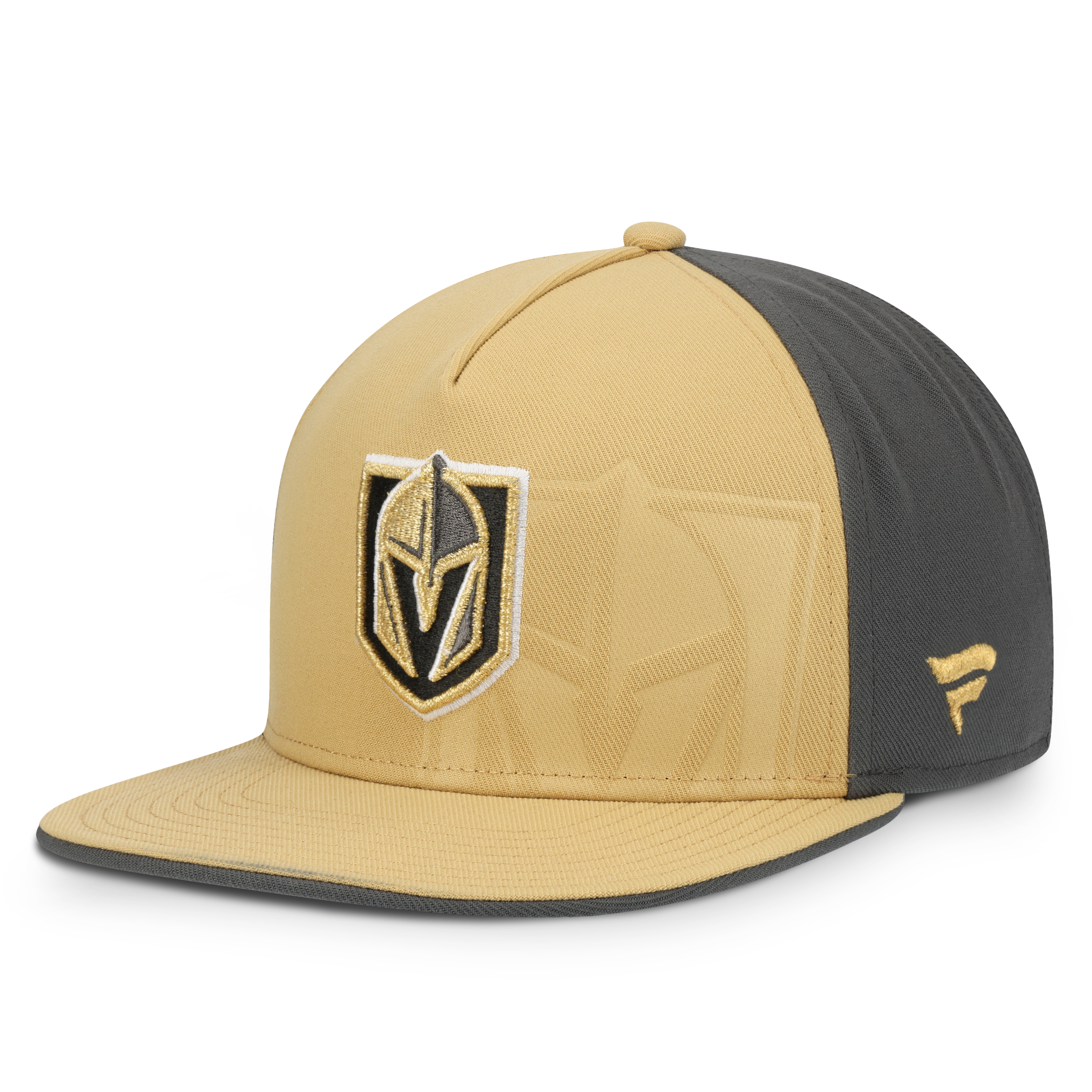 Men's Fanatics  Gold/Charcoal Vegas Golden Knights Snapback Hat