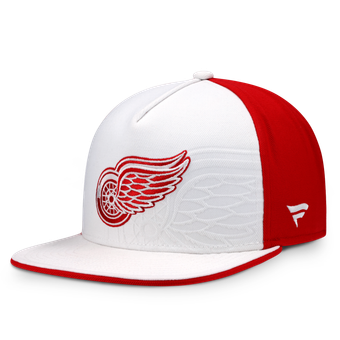 Men's Fanatics  White/Red Detroit Red Wings Snapback Hat