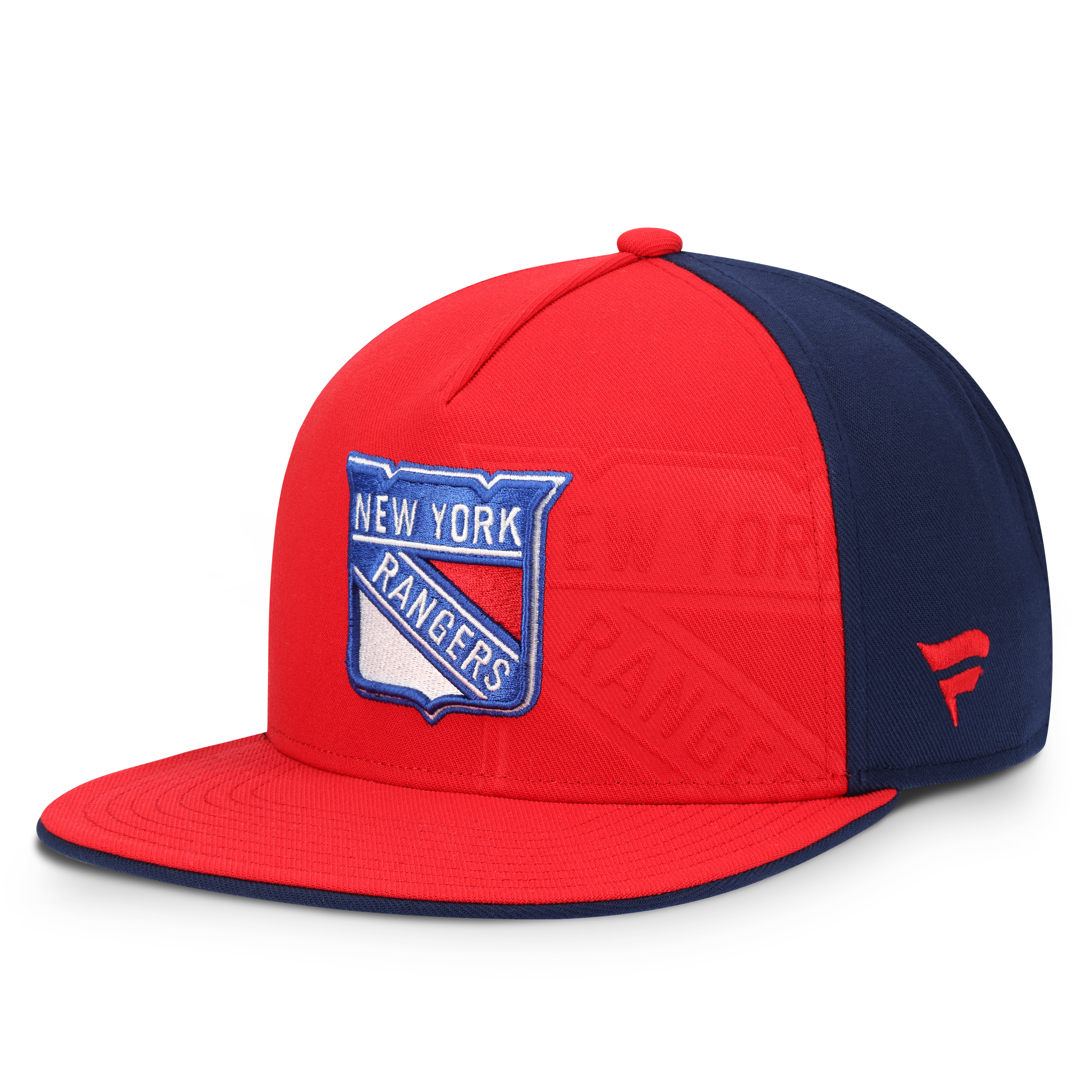Men's Fanatics Red/Navy New York Rangers Snapback Hat