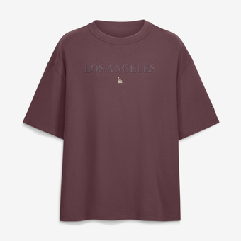 Men's Fanatics  Maroon Los Angeles Dodgers Elements T-Shirt