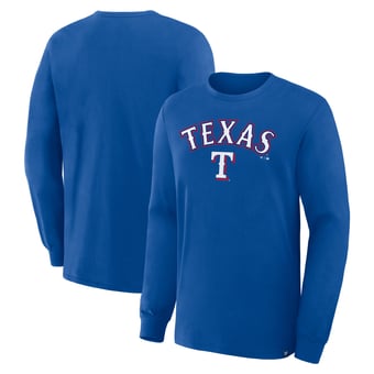Men's Fanatics Royal Texas Rangers Lock-Up Legacy Long Sleeve T-Shirt