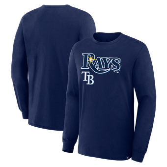 Men's Fanatics Navy Tampa Bay Rays Lock-Up Legacy Long Sleeve T-Shirt
