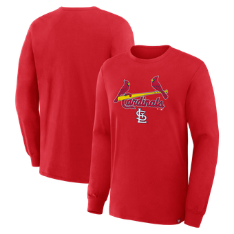 Men's Fanatics Red St. Louis Cardinals Lock-Up Legacy Long Sleeve T-Shirt