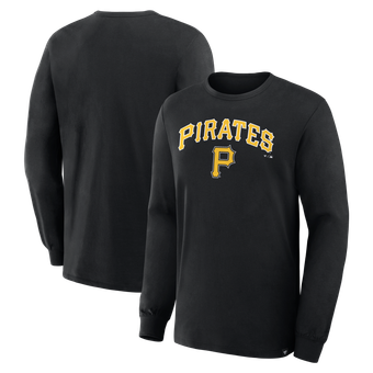 Men's Fanatics Black Pittsburgh Pirates Lock-Up Legacy Long Sleeve T-Shirt