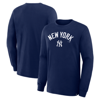 Men's Fanatics Navy New York Yankees Lock-Up Legacy Long Sleeve T-Shirt