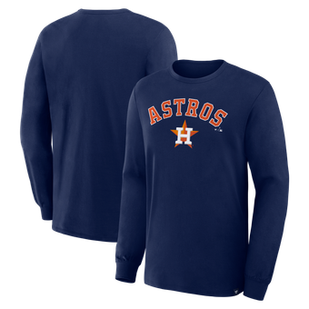 Men's Fanatics Navy Houston Astros Lock-Up Legacy Long Sleeve T-Shirt
