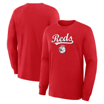 Men's Fanatics Red Cincinnati Reds Lock-Up Legacy Long Sleeve T-Shirt