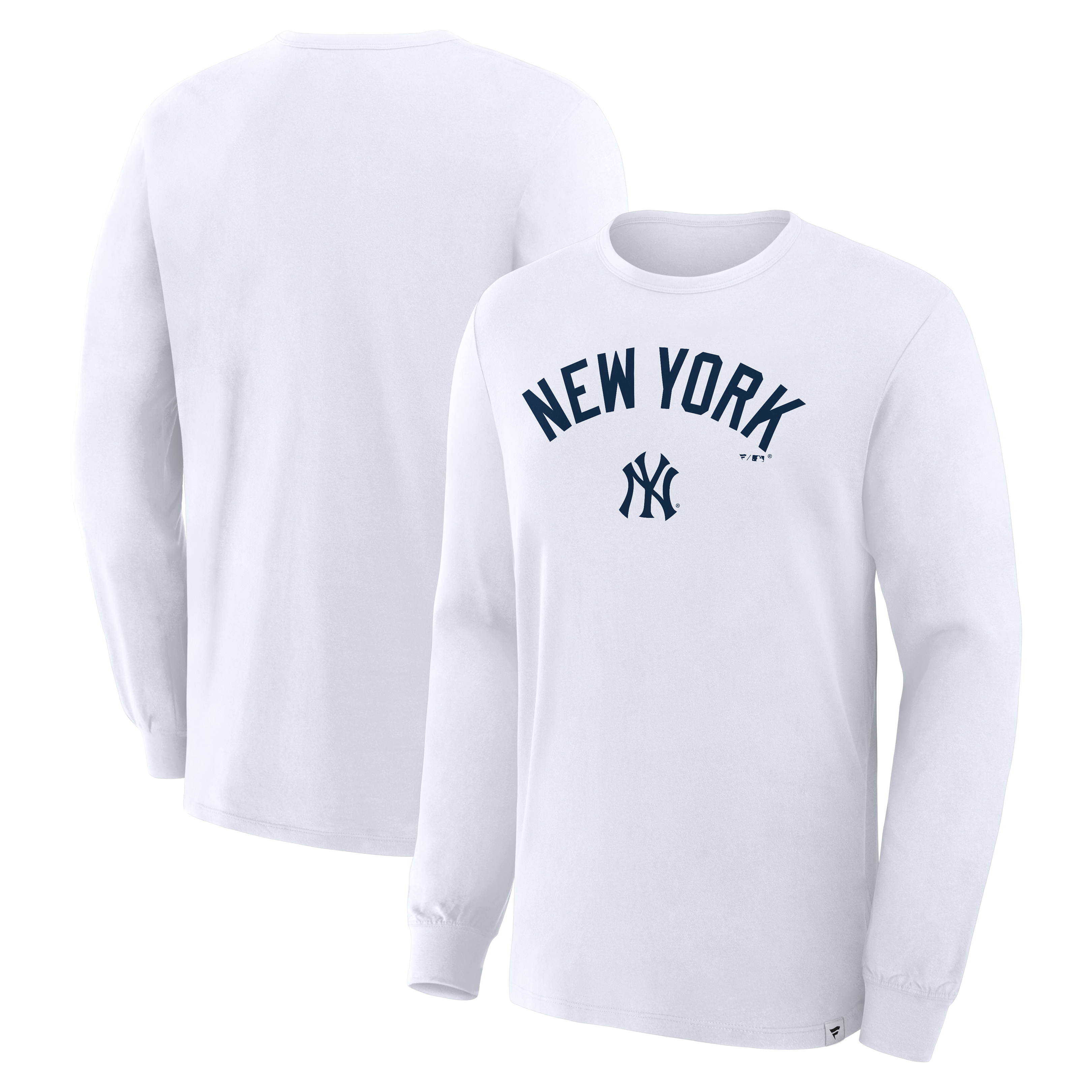 Men's Fanatics White New York Yankees Lock-Up Legacy Long Sleeve T-Shirt