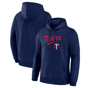 Men's Fanatics Navy Minnesota Twins Lock-Up Legacy Hoodie