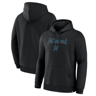Men's Fanatics Black Miami Marlins Lock-Up Legacy Hoodie