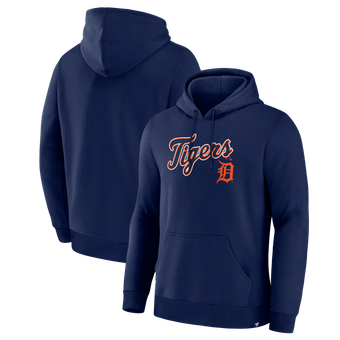 Men's Fanatics Navy Detroit Tigers Lock-Up Legacy Hoodie