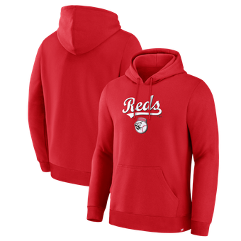 Men's Fanatics Red Cincinnati Reds Lock-Up Legacy Hoodie