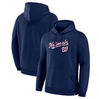 Men's Fanatics Navy Washington Nationals Lock-Up Legacy Hoodie
