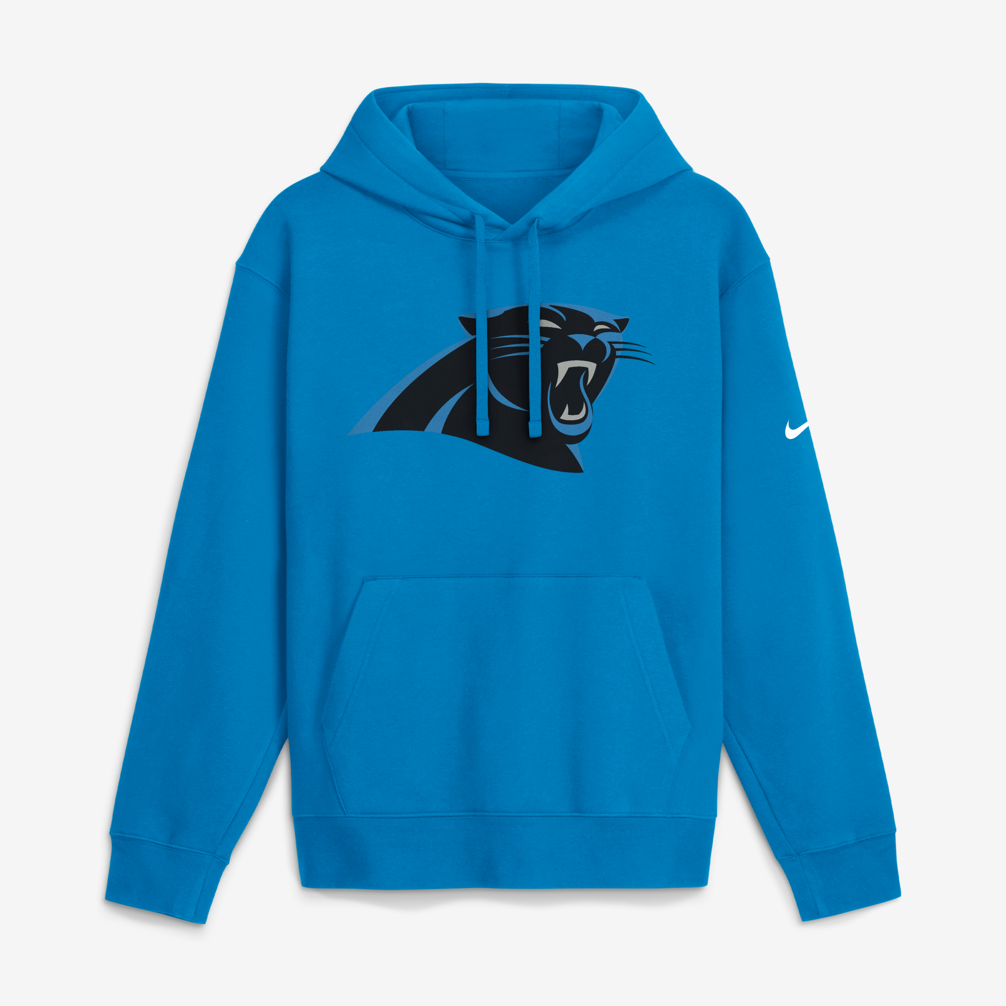 Men’s Nike Blue Carolina Panthers Primetime Club Logo Hoodie