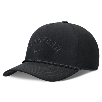 Unisex Nike  Black Stanford Cardinal Campus Prep Tonal Rope Rise 5-Panel Adjustable Hat