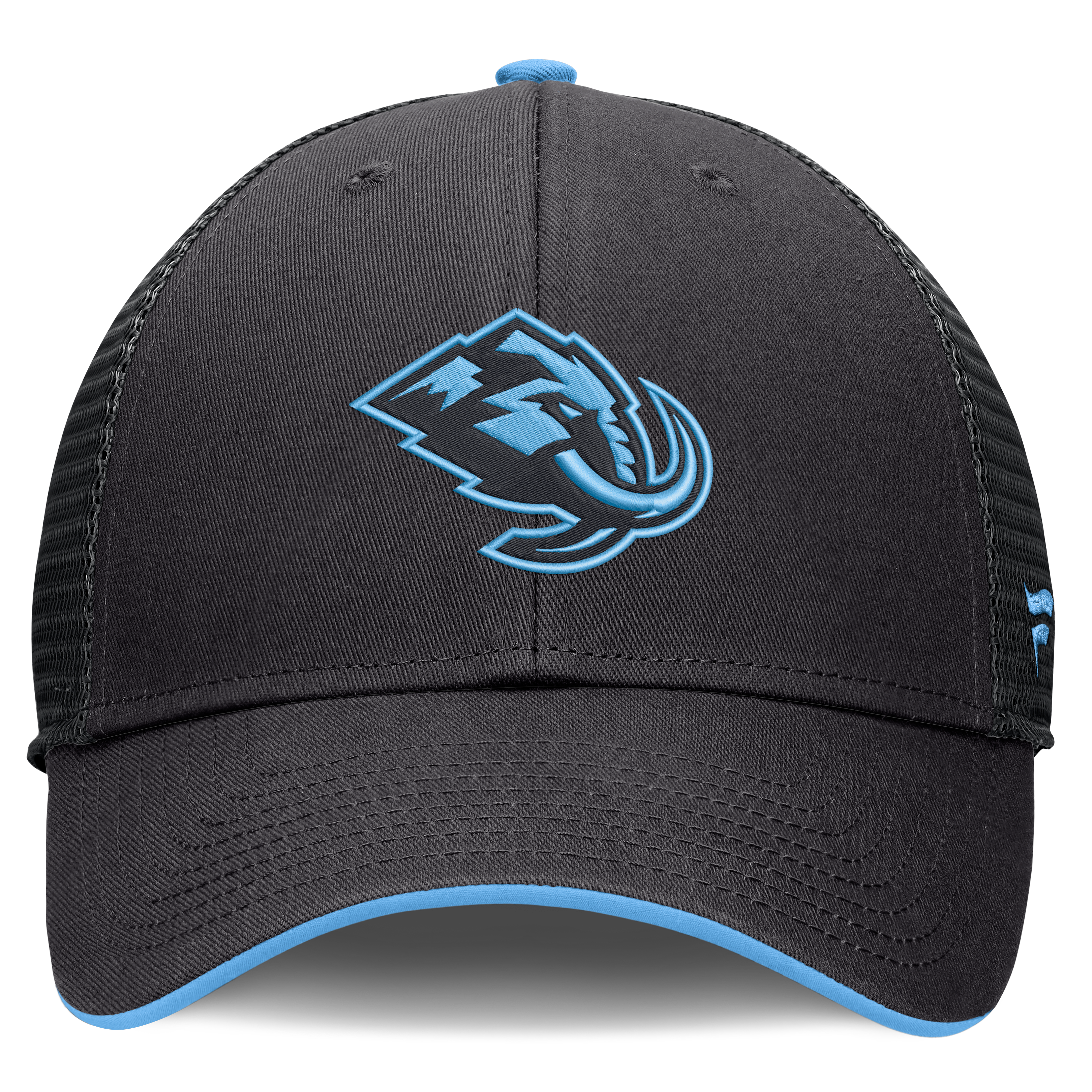 Men's Fanatics Black Utah Mammoth Fundamental Limits Trucker Adjustable Hat