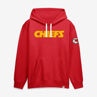 Men's Fanatics Red Kansas City Chiefs New Horizons Heritage Pullover Hoodie