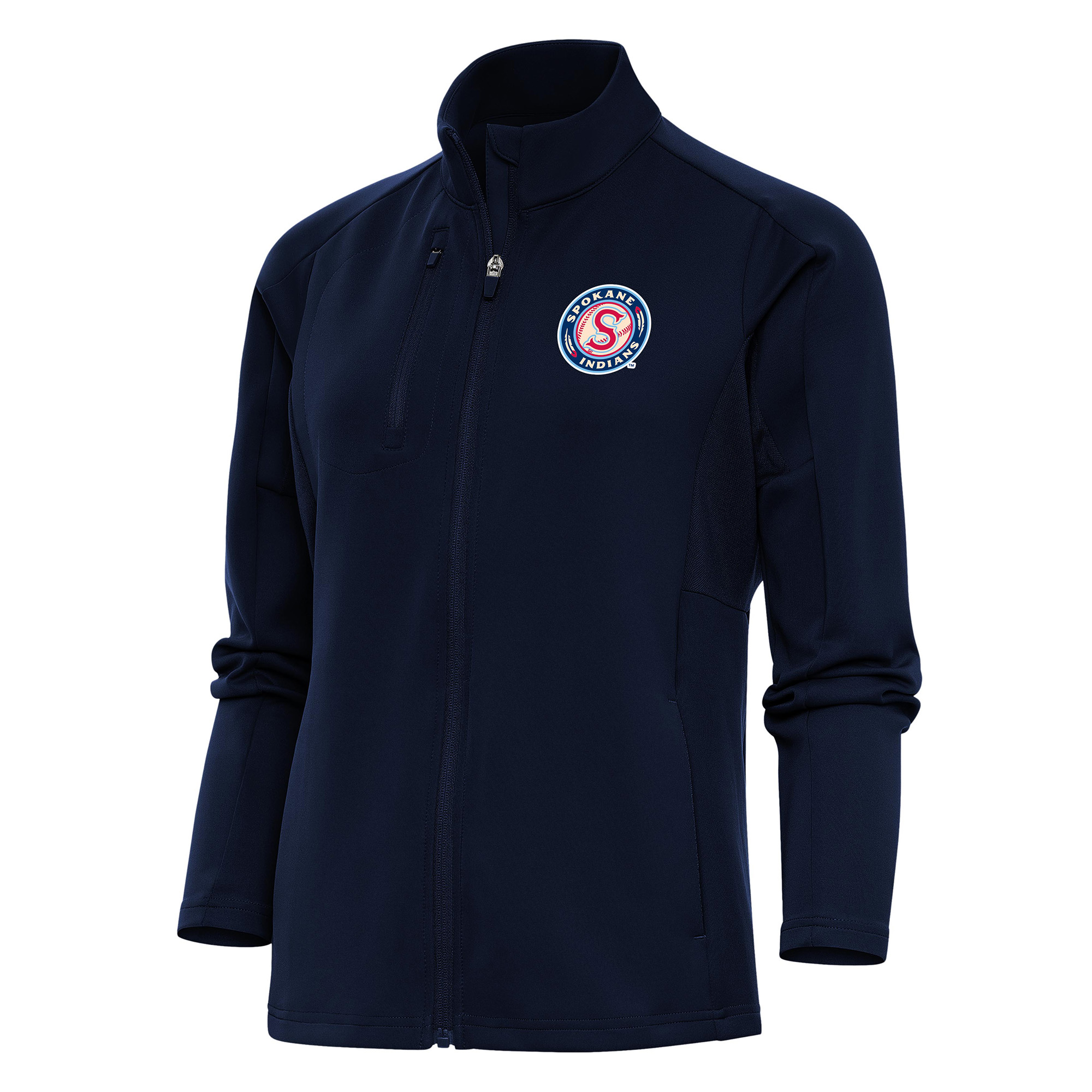 Women's Antigua  Navy Spokane Indians Generation Full-Zip Jacket