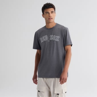 Men's Fanatics Charcoal Boston Red Sox Clutch Winning Edge T-Shirt