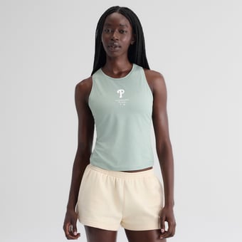 Women's Fanatics Sage Green Philadelphia Phillies Clutch Tank Top