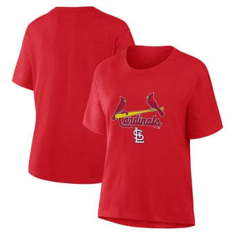 Women's Fanatics Red St. Louis Cardinals Lockup Legacy T-Shirt