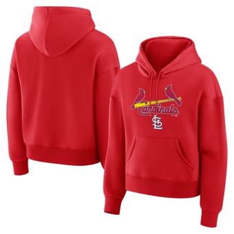 Women's Fanatics  Red St. Louis Cardinals Lockup Legacy Fleece Hoodie
