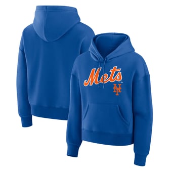 Women's Fanatics  Royal New York Mets Lockup Legacy Fleece Hoodie