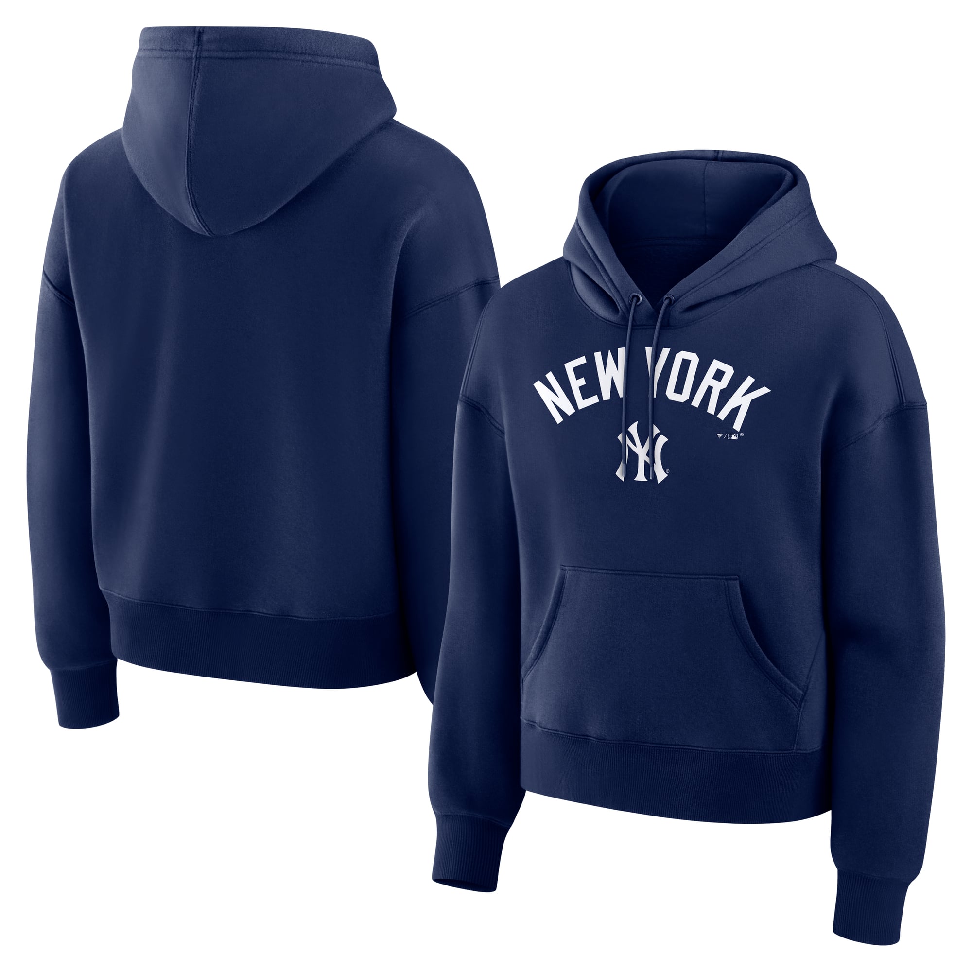 Women's Fanatics  Navy New York Yankees Lockup Legacy Fleece Hoodie
