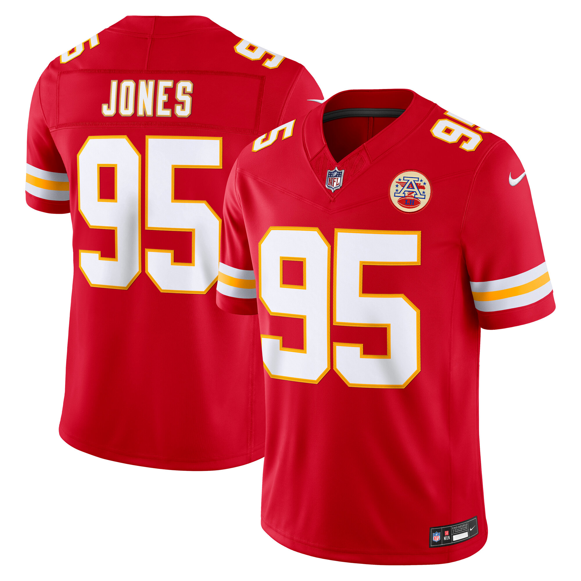 Men’s Nike Chris Jones Red Kansas City Chiefs Team Vapor F.U.S.E. Stitched Limited Jersey Men’s Nike Chris Jones Red Kansas City Chiefs Team Vapor F.U.S.E. Stitched Limited Jersey