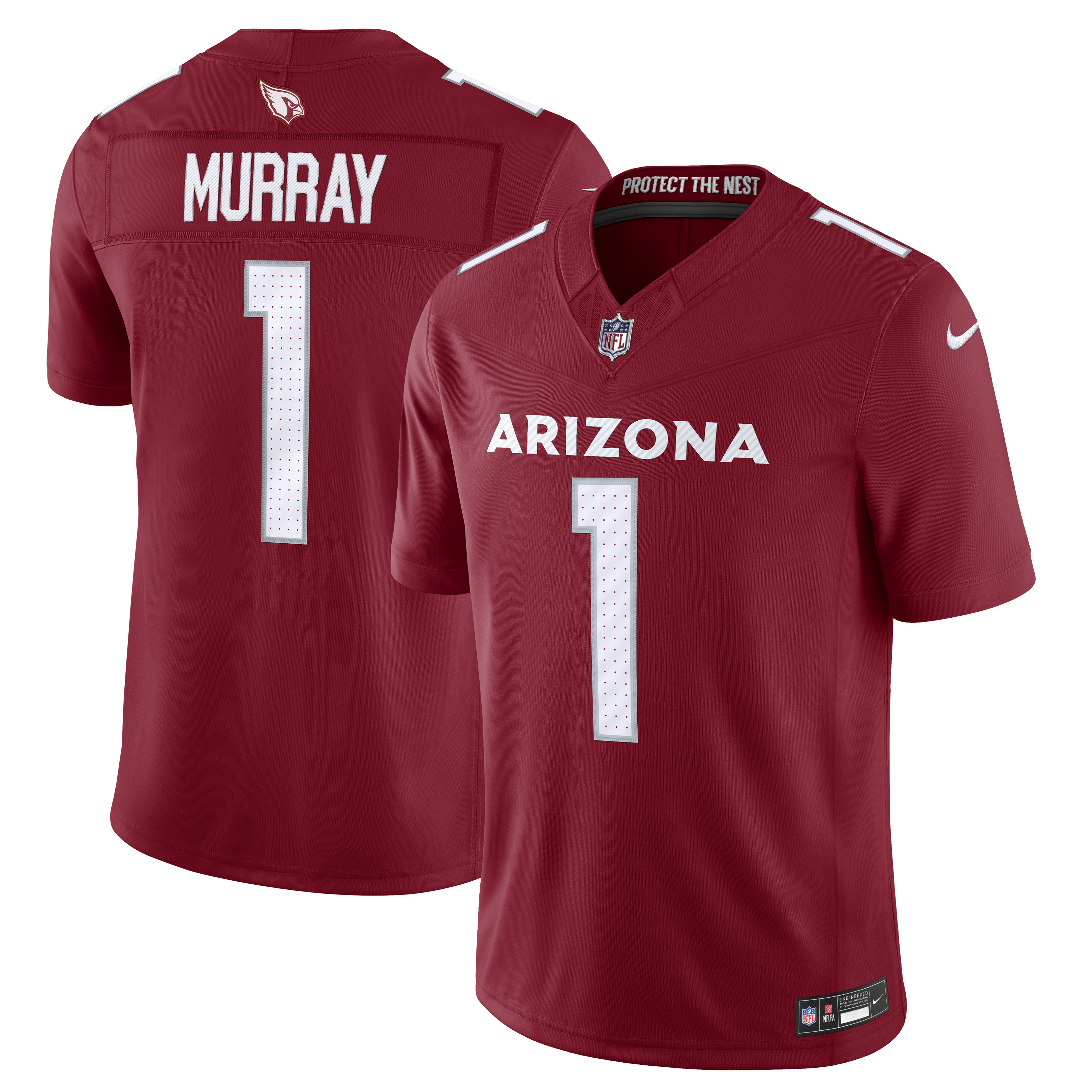 Men's Nike Kyler Murray Cardinal Arizona Cardinals Team Vapor F.U.S.E. Stitched Limited Jersey