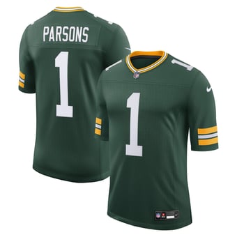 Men's Nike Micah Parsons Green Green Bay Packers Vapor Untouchable Stitched Limited Jersey