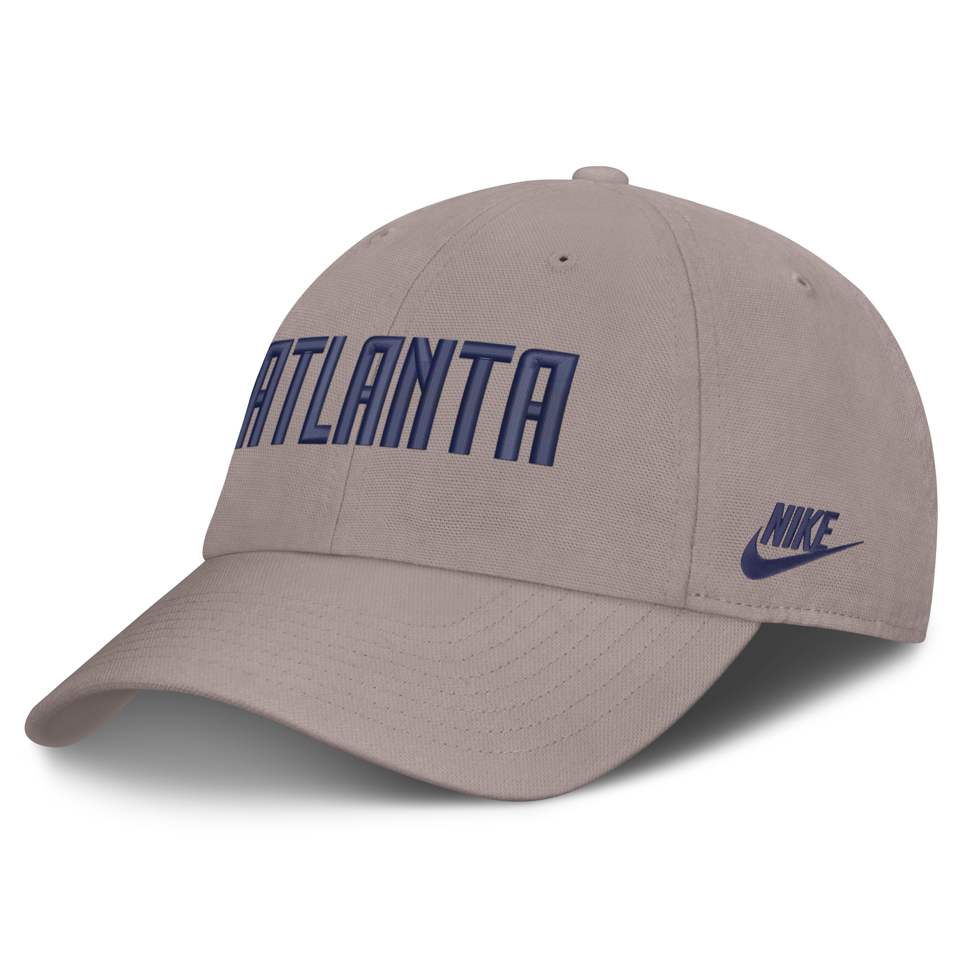 Men's Nike  Light Brown Atlanta Braves Cooperstown Club Adjustable Hat