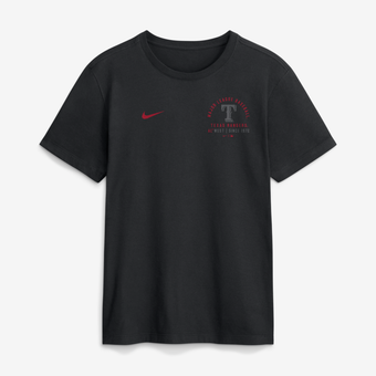Men's Nike Black Texas Rangers Split Logo T-Shirt