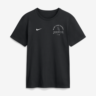 Men's Nike Black Chicago White Sox Split Logo T-Shirt