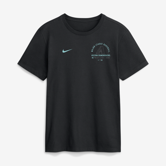 Men's Nike Black Arizona Diamondbacks Split Logo T-Shirt