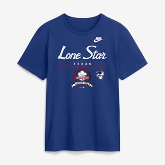 Men's Nike Royal Texas Rangers Cooperstown Graphic T-Shirt