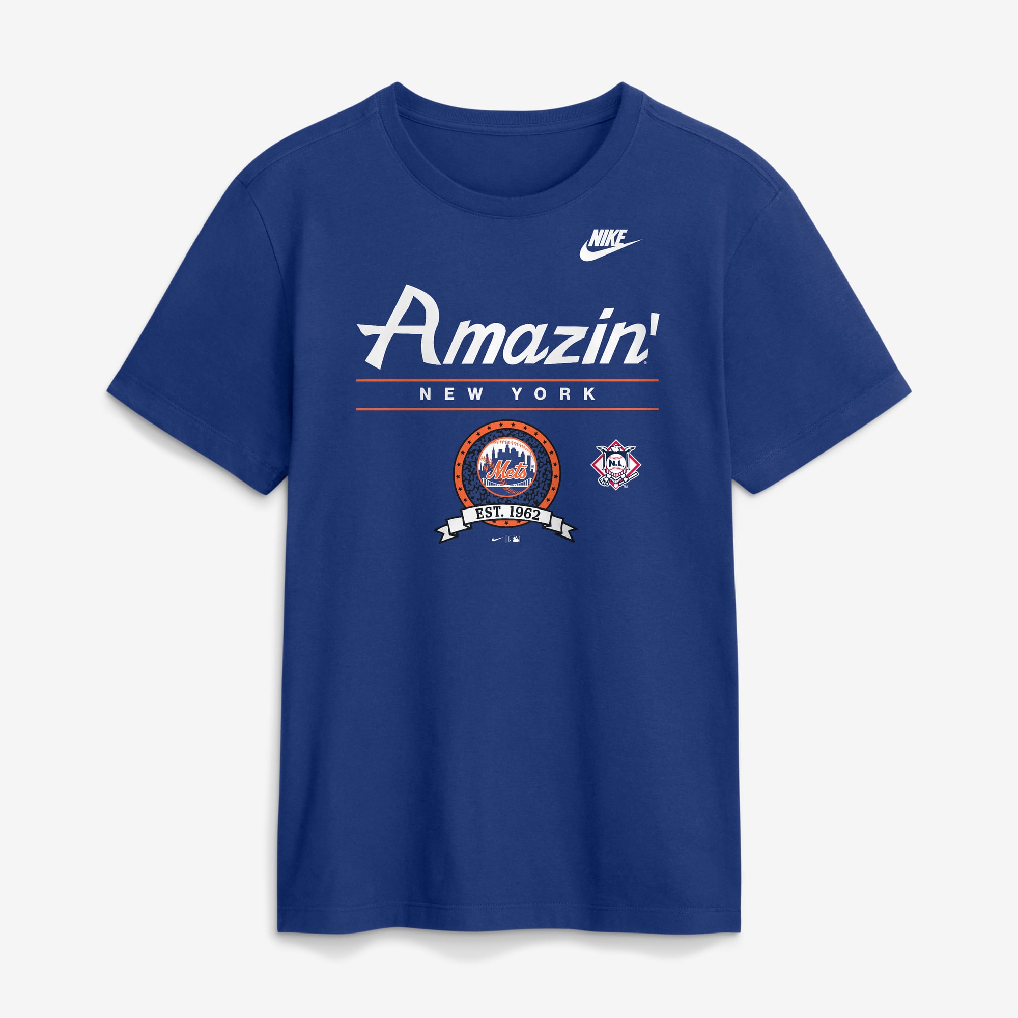 Men's Nike Royal New York Mets Cooperstown Graphic T-Shirt