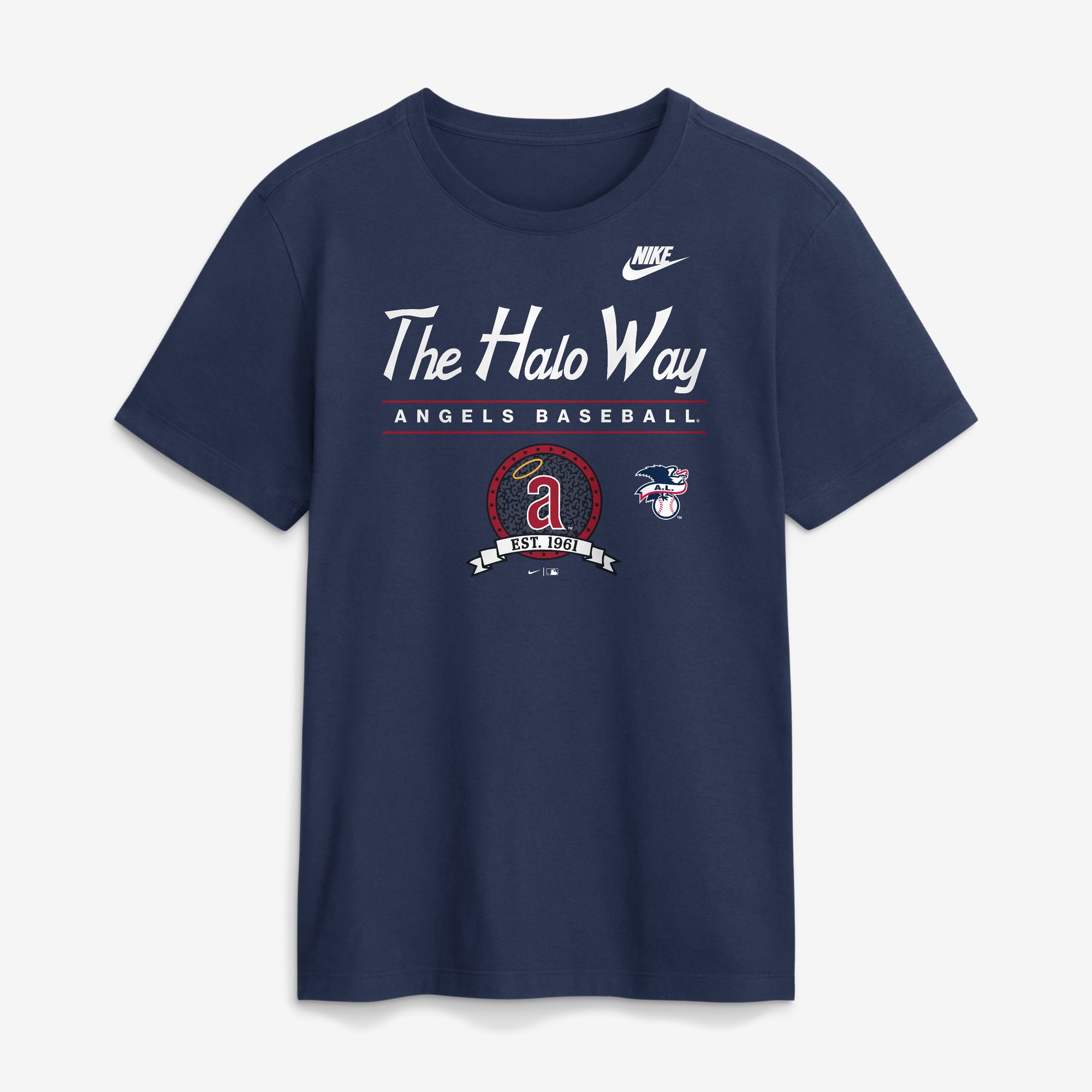 Men's Nike Navy California Angels Cooperstown Graphic T-Shirt