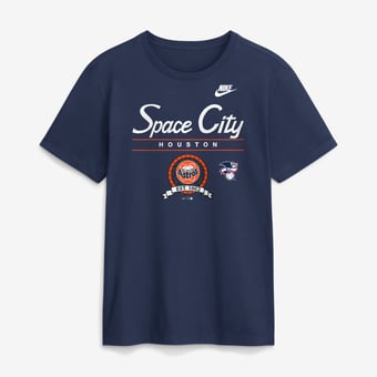 Men's Nike Navy Houston Astros Cooperstown Graphic T-Shirt