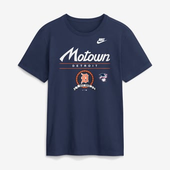 Men's Nike Navy Detroit Tigers Cooperstown Graphic T-Shirt