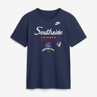 Men's Nike Navy Chicago White Sox Cooperstown Graphic T-Shirt