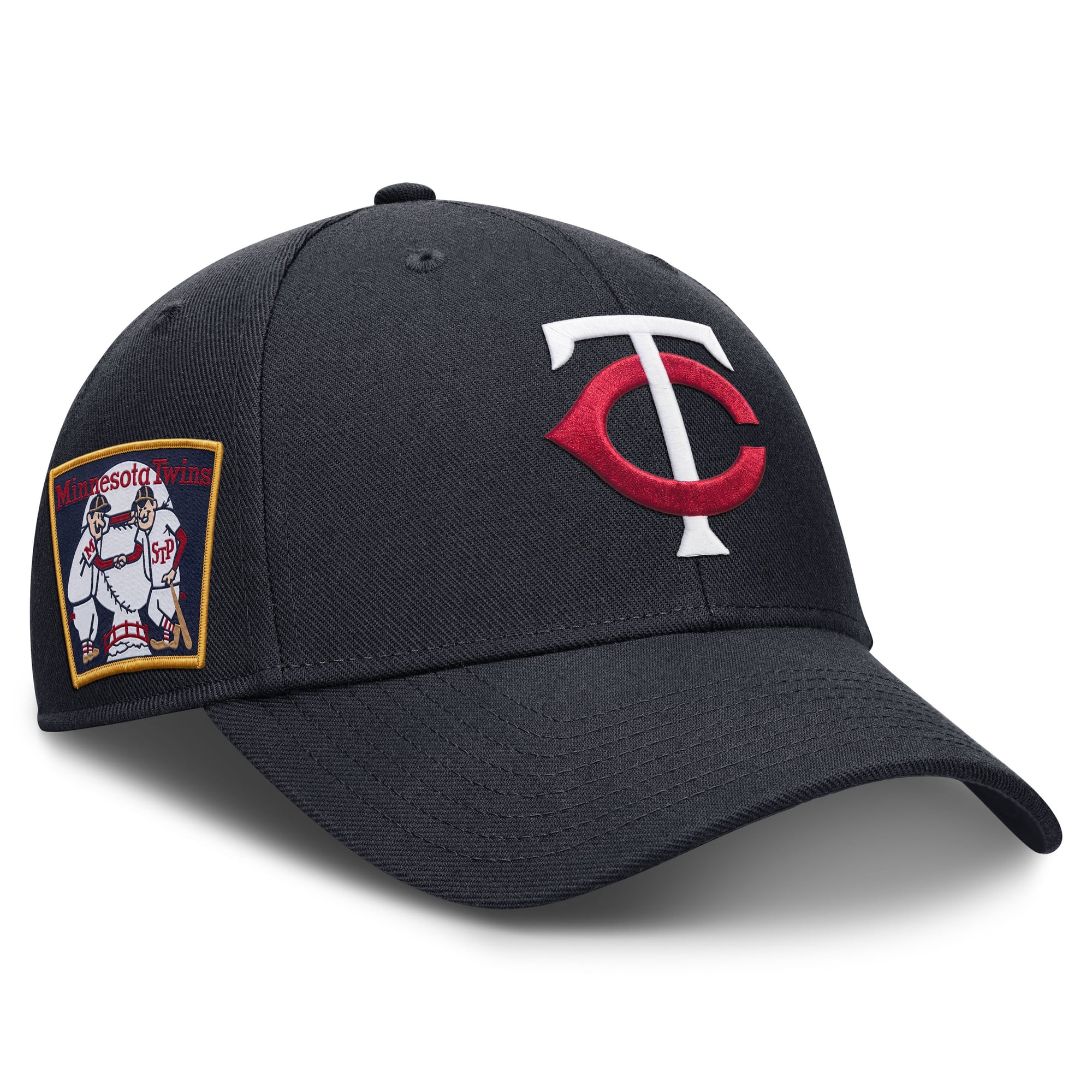 Cappellino regolabile strutturato da uomo Nike blu navy Minnesota Twins 2026 Field of Dreams Club