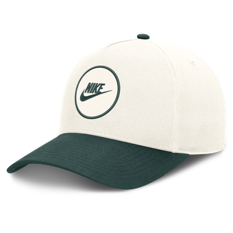 Unisex Nike White/Green Michigan State Spartans Rise Side Logo A-Frame Adjustable Hat