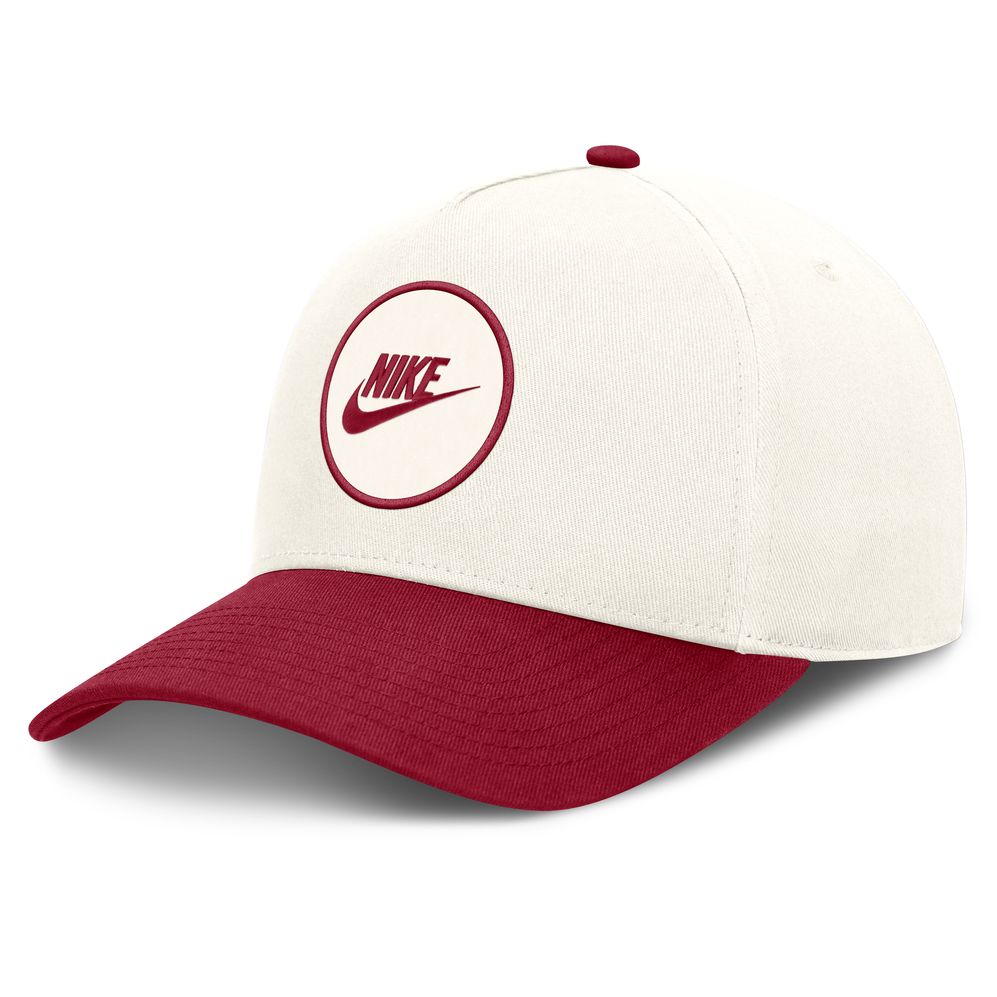 Unisex Nike White/Cardinal USC Trojans Rise Side Logo A-Frame Adjustable Hat