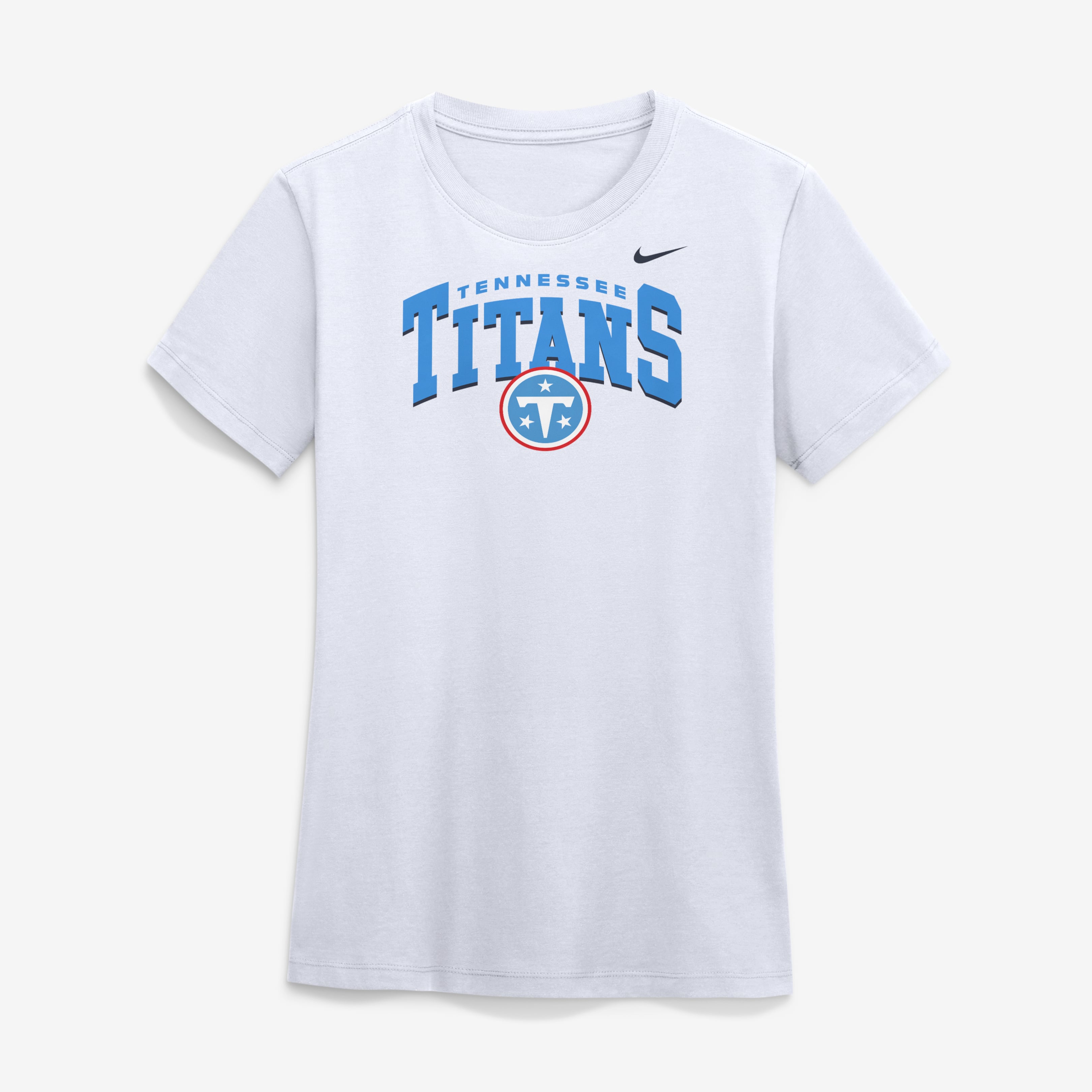 Women's Nike White Tennessee Titans Arch T-Shirt