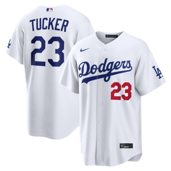 Men's Nike Kyle Tucker White Los Angeles Dodgers Home Stadium Jersey