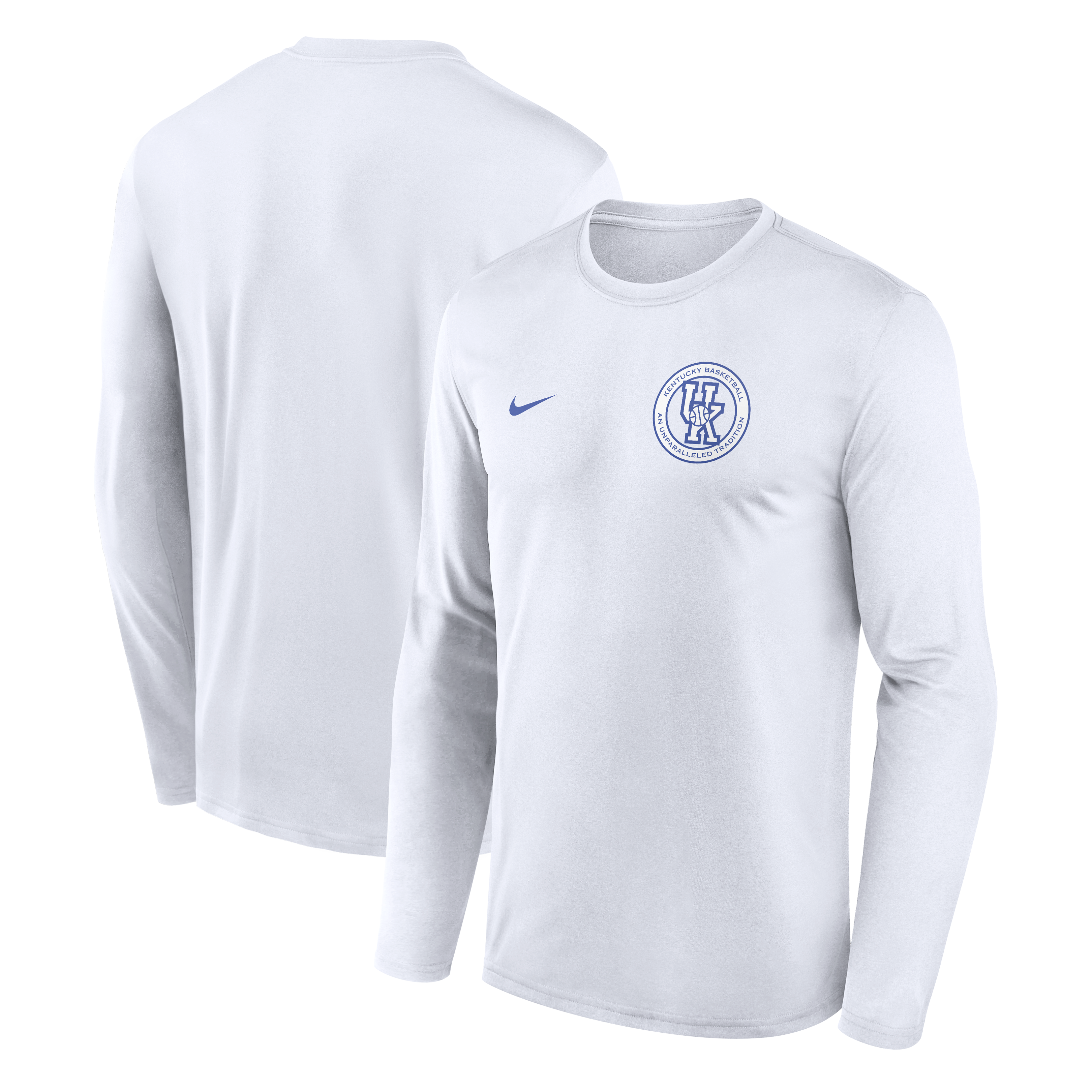 Men's Nike  White Kentucky Wildcats 1996 Anniversary Legend Dri-FIT Long Sleeve T-Shirt