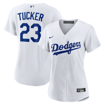 Women's Nike Kyle Tucker White Los Angeles Dodgers Home Replica Jersey