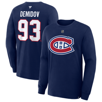 Montreal Canadiens Long Sleeve T-Shirts