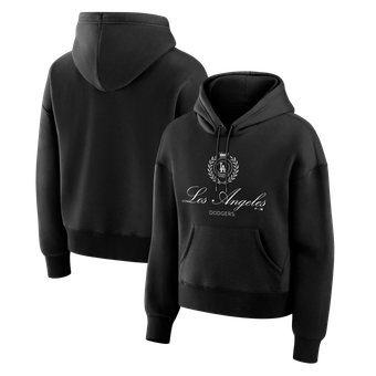 Women's Fanatics  Black Los Angeles Dodgers Legacy Fleece Hoodie